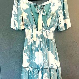 Gorgeous Summer dress by LOVESTITCH sz S, lined, with tags perfect condition
